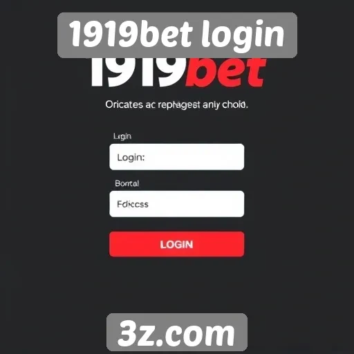 Acessando o site 1919bet login com segurança