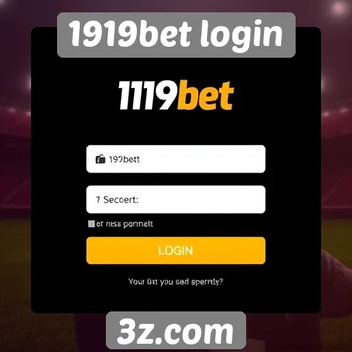 Plataforma de jogos 1919bet apresenta novo sistema de login