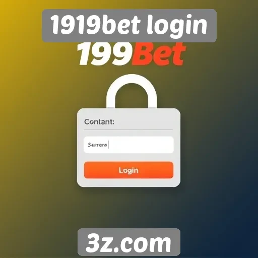 Novidades no sistema de login do site 1919bet