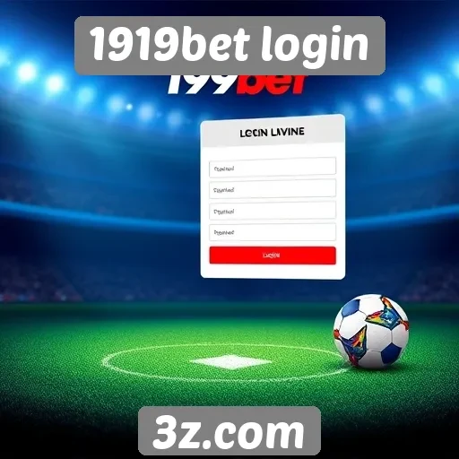 Acesso simplificado no site 1919bet login