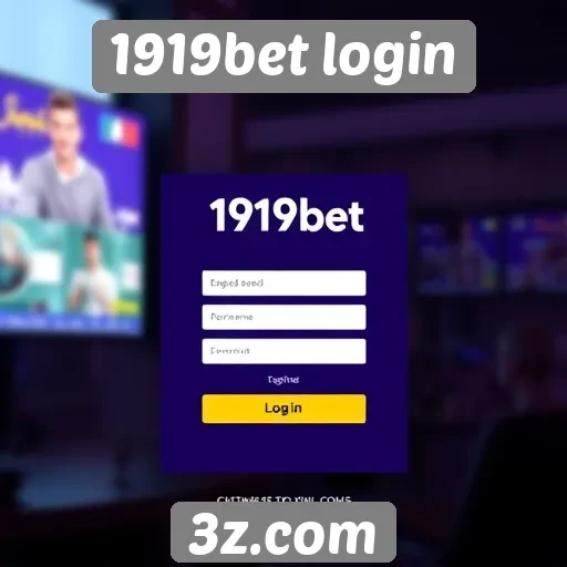 Acessibilidade do site 1919bet login para novos usuários
